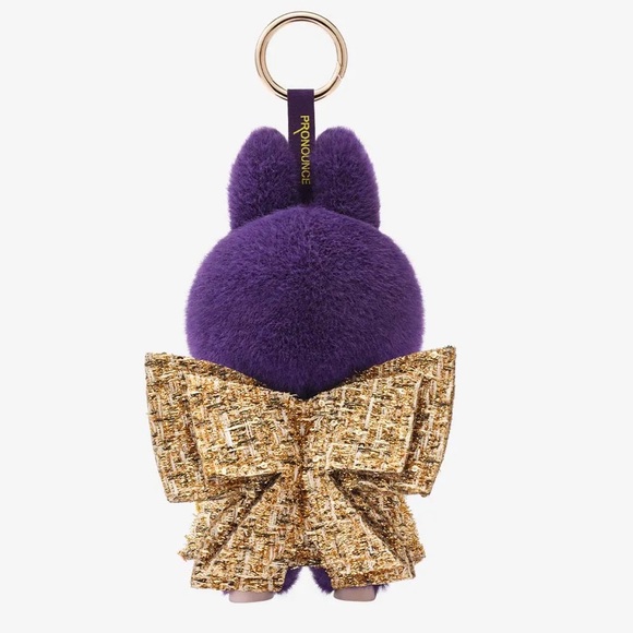 POP MART LABUBU × PRONOUNCE - WINGS OF FORTUNE Vinyl Plush Hanging Card - Picture 7 of 10